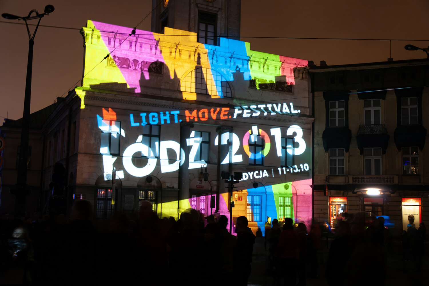 Łodź Light Move Festival 11-13.10.2013